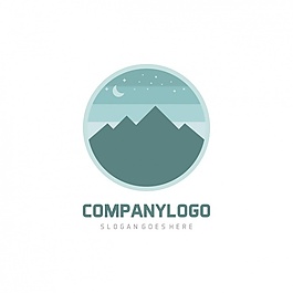 彩色logo模板