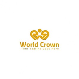 世界皇冠標(biāo)志模板