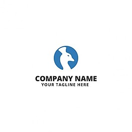 孔雀logo模板