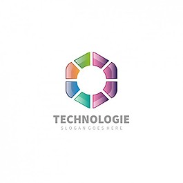 彩色logo模板