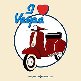 紅色老式摩托車(chē)的背景
