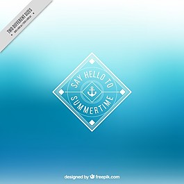 藍(lán)色水手背景