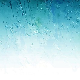 藍色水彩背景