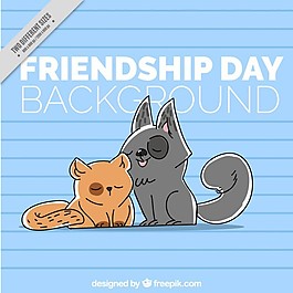 友誼日，動(dòng)物朋友們