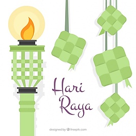 Hari raya火炬的背景