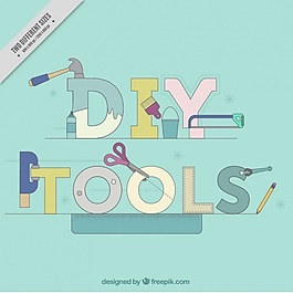 背景“DIY工具”
