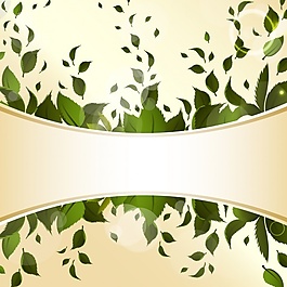 葉子背景設(shè)計(jì)