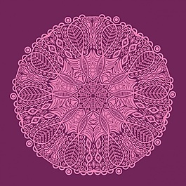 曼荼羅背景設(shè)計(jì)