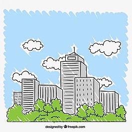 手繪城市