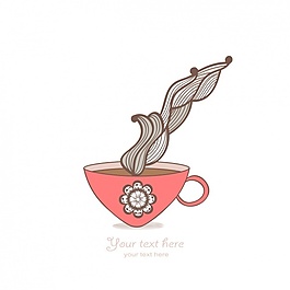 咖啡杯的背景