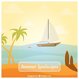 夏天的背景色