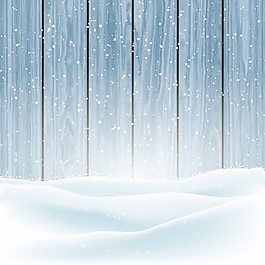 背景與雪
