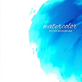 背景與藍(lán)色水彩紋理