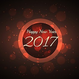 紅色背景下的新年