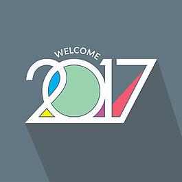 2017卡通文字背景