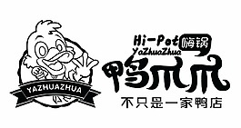 鸭爪爪标志 LOGO