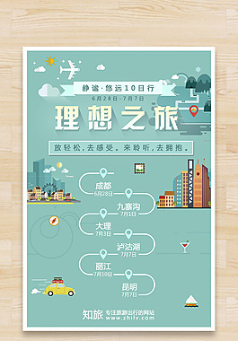 旅游海報