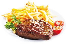 外國食物素材Steak fries