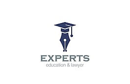 教育博士帽logo標志