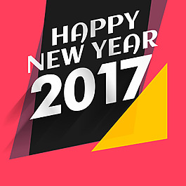 具有幾何形狀的新年背景