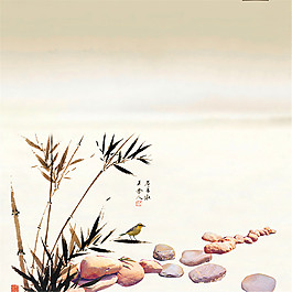 古典水墨海報(bào)背景