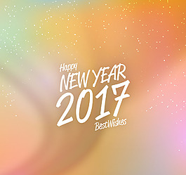 渐变抽象新年背景