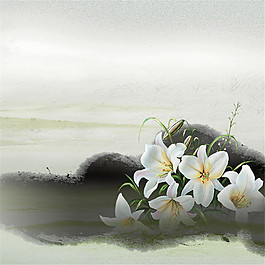 古典水墨海報