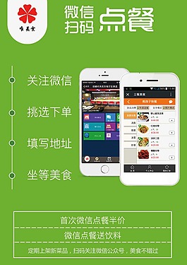 三餐美食微信點餐系統分享圖
