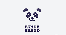 熊貓臉logo標志