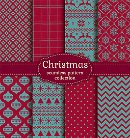 時(shí)尚圣誕節(jié)背景元素矢量背景設(shè)計(jì)