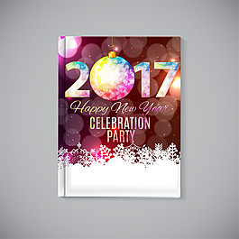 2017圣誕節(jié)新年賀卡圖片