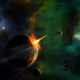 宇宙星空背景主圖