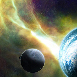 宇宙星空背景主圖