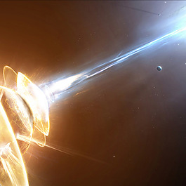宇宙星空直通車背景