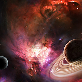 宇宙星空背景主圖
