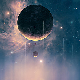 宇宙星空背景主图