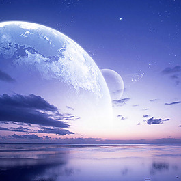 高清星空背景素材