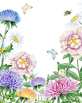 浪漫水彩植物