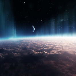 淘寶星空背景素材免費下載