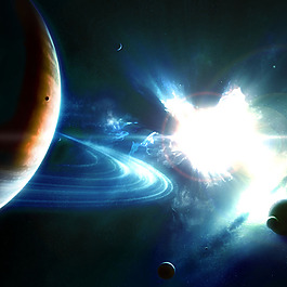 宇宙星空背景主圖