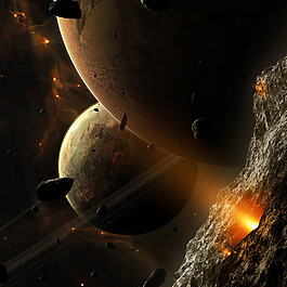 浪漫星空背景免費下載