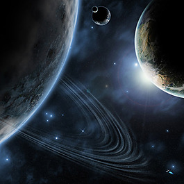 大氣星空背景免費下載