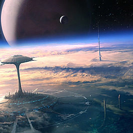 星空夢幻背景免費下載
