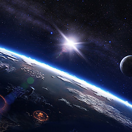 宇宙星空背景主圖