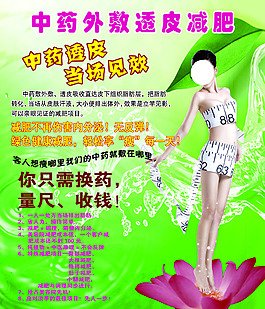 中藥外敷減肥