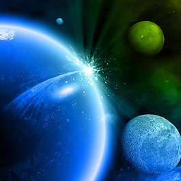 浪漫星空背景免費下載