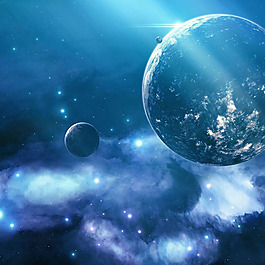 星空夢幻背景免費下載