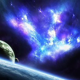 淘寶星空背景素材免費下載