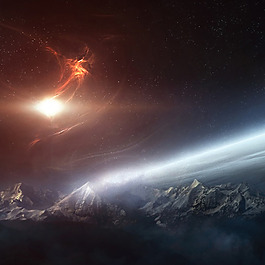 宇宙星空背景主圖