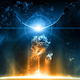 宇宙星空背景主圖